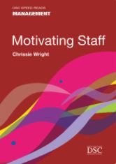 Cover of 'Motivating Staff' by Chrissie Wright
